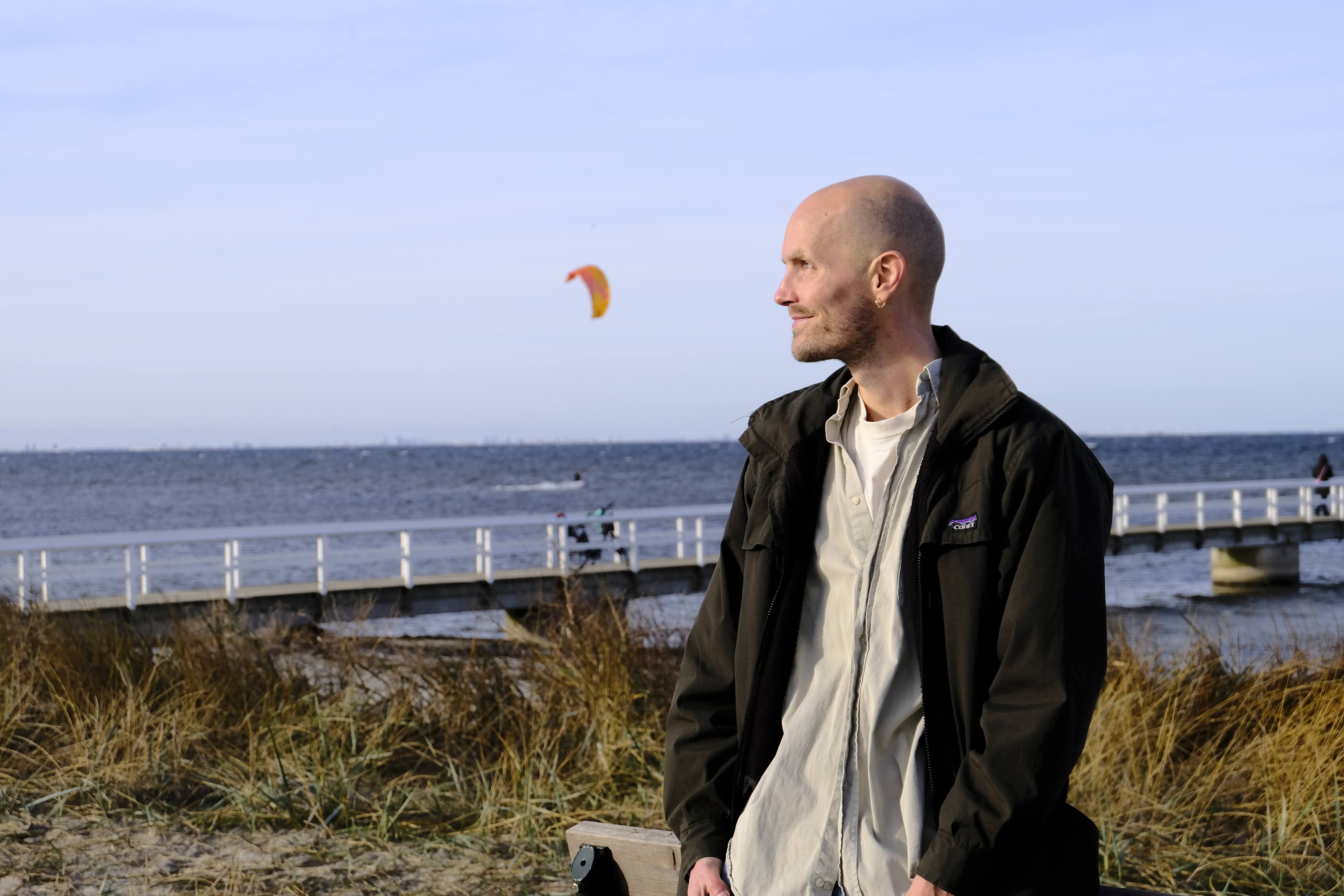 Niklas vid havet i Malmö