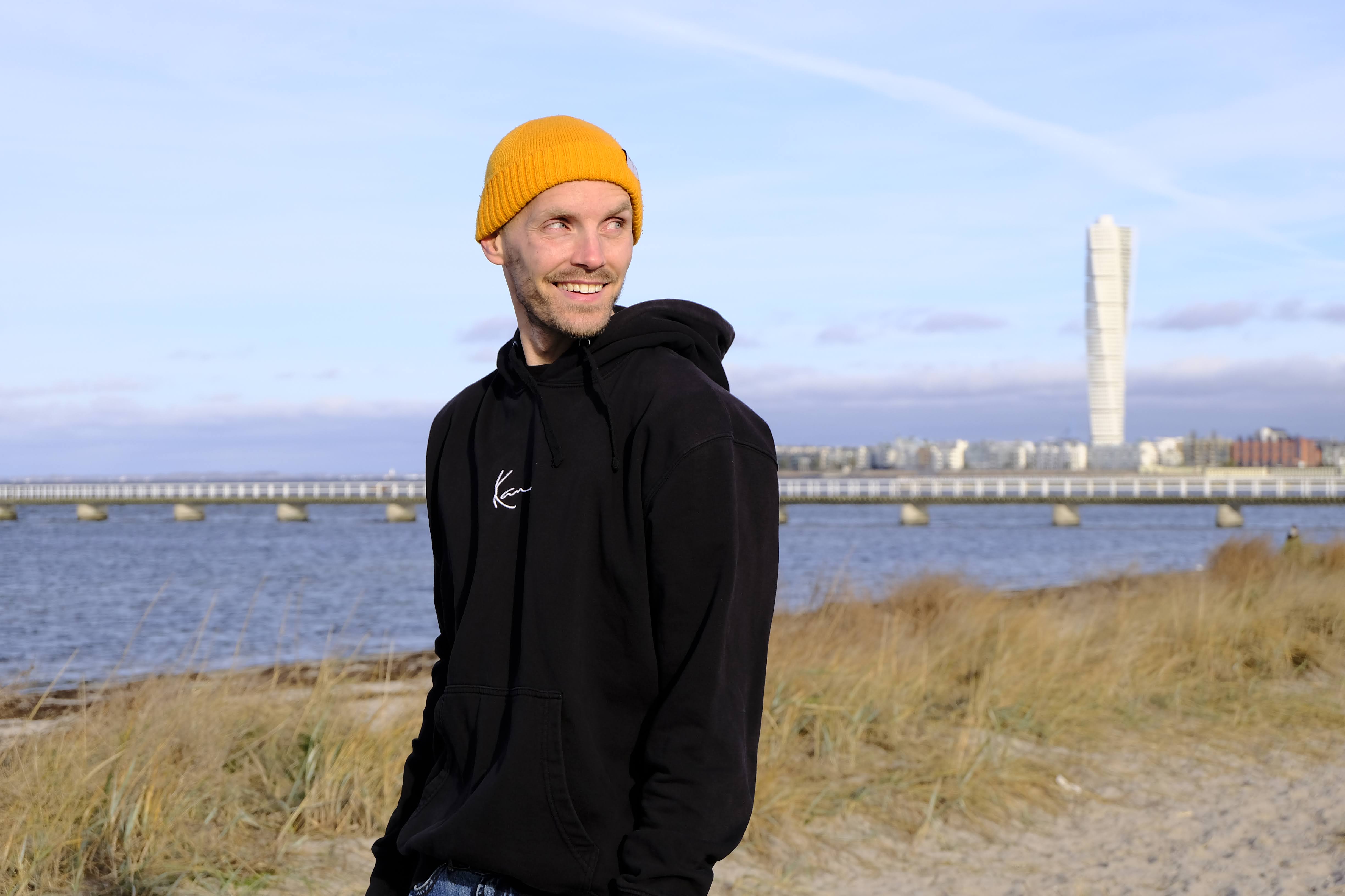 Niklas vid kusten